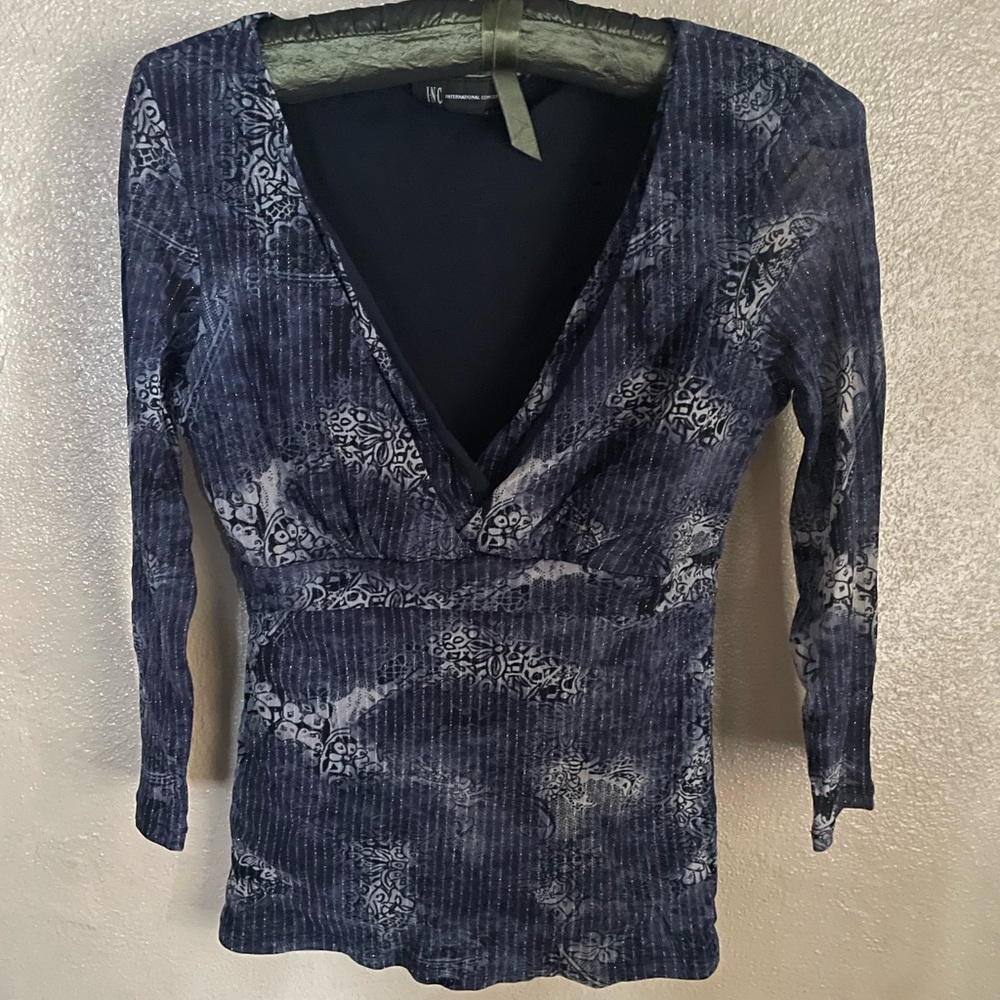 90s style low cut top